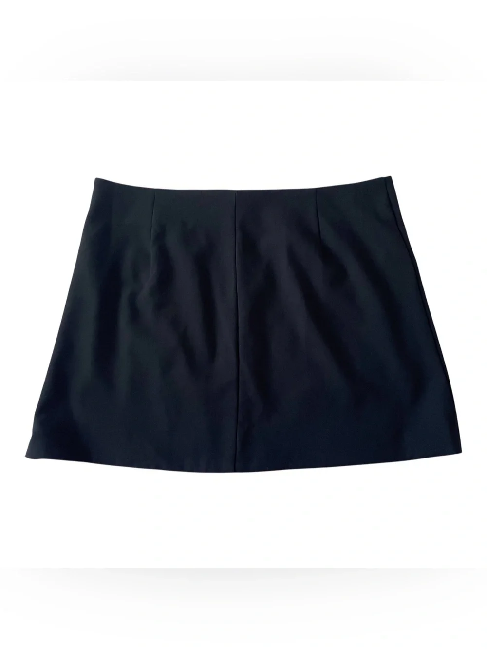 Junior Girls A New Day Black Button-Front Wrap Skirt,16